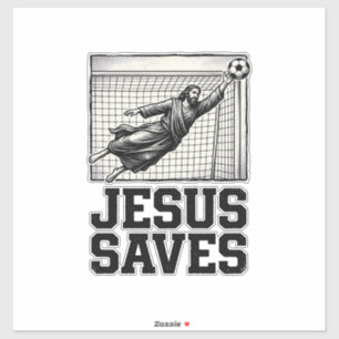 Jesus Saves Soccer Goalie Vintage Engraving Shirt_