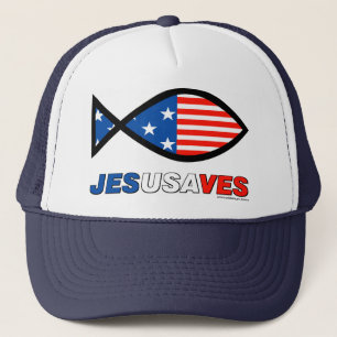 Jesus Saves Trucker Hat