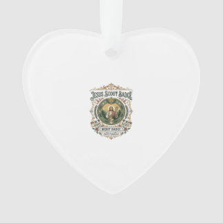 Jesus Scout Badge Merit Badge Jesus Scout Badge Me Ornament