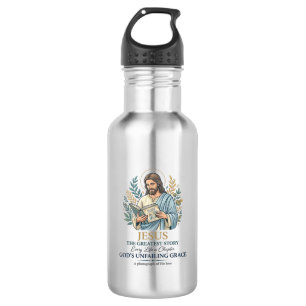 Jesus Scrapbooking Memory Keeping Mum Vintage Shir 532 Ml Water Bottle