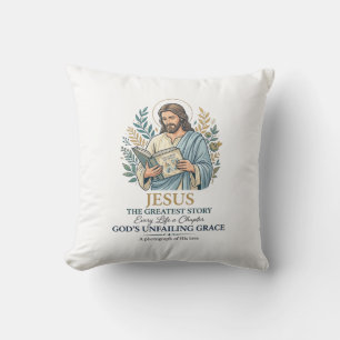 Jesus Scrapbooking Memory Keeping Mum Vintage Shir Cushion