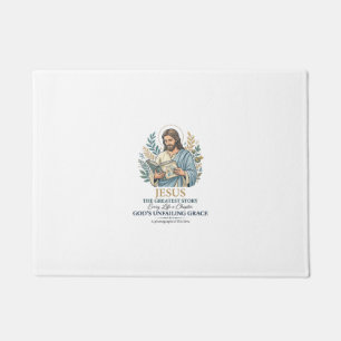 Jesus Scrapbooking Memory Keeping Mum Vintage Shir Doormat