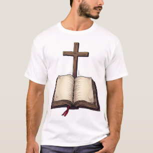 Jesus Scripture Vintage Engraving Faith Shirt (1)