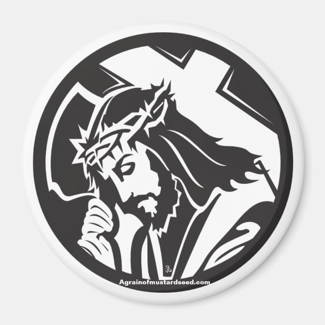 Jesus Season Magnet (Front)