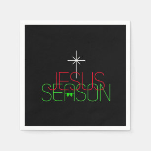Jesus Season Napkin