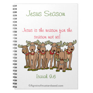 Jesus Season Notebook