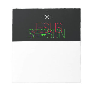 Jesus Season Notepad