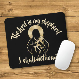 Jesus Shepherd Mouse Pad