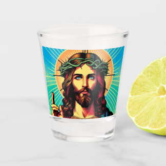 Jesus shot glass! glass