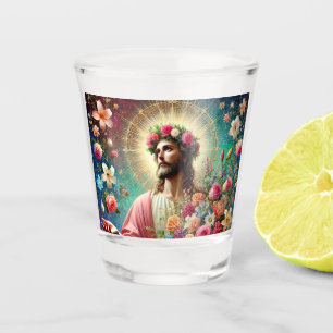 Jesus shot glasses! glass