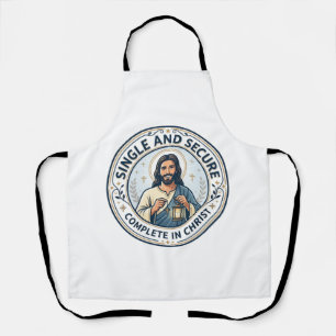 Jesus Singleness Waiting Season Shirt Faith Based Apron