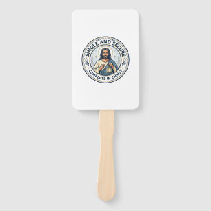 Jesus Singleness Waiting Season Shirt Faith Based Hand Fan