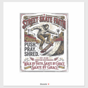 Jesus Skate Longboard Shirt Christian
