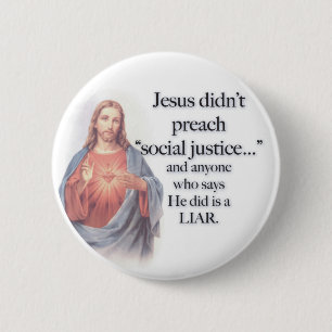 Jesus Social Justice button