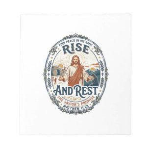 Jesus Sourdough Bread Community Shirt Faith Based Notepad