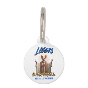  Jesus Sphynx Cat Funny Meme Pet Tag