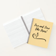 Jesus Spiral Notebook