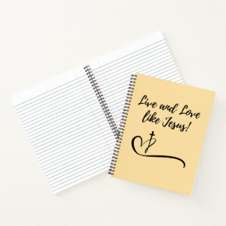 Jesus Spiral Notebook
