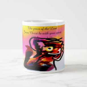 jesus spirit large coffee mug