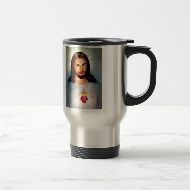 Jesus stainless steel Travel Mug Gift Idea (Right)