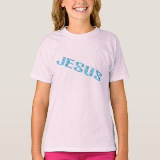 Jesus-stars-blue T-Shirt