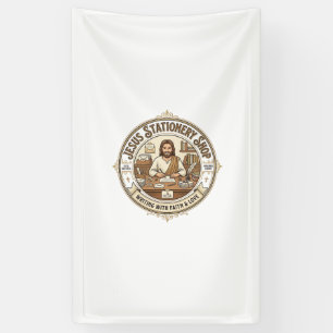 Jesus Stationery Shop Jesus Stationery Shop Christ Banner