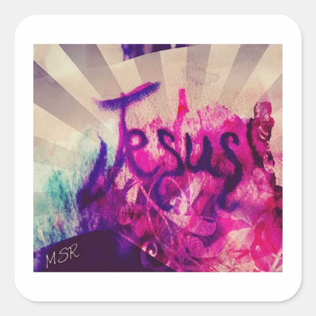Jesus! Sticker (Front)