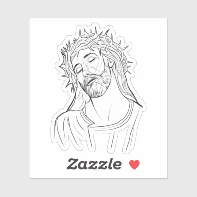 Jesus Sticker  (Sheet)