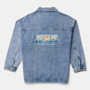 Jesus Sunrise Denim Jacket