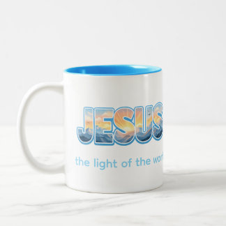 Jesus Sunrise Two-Tone Coffee Mug