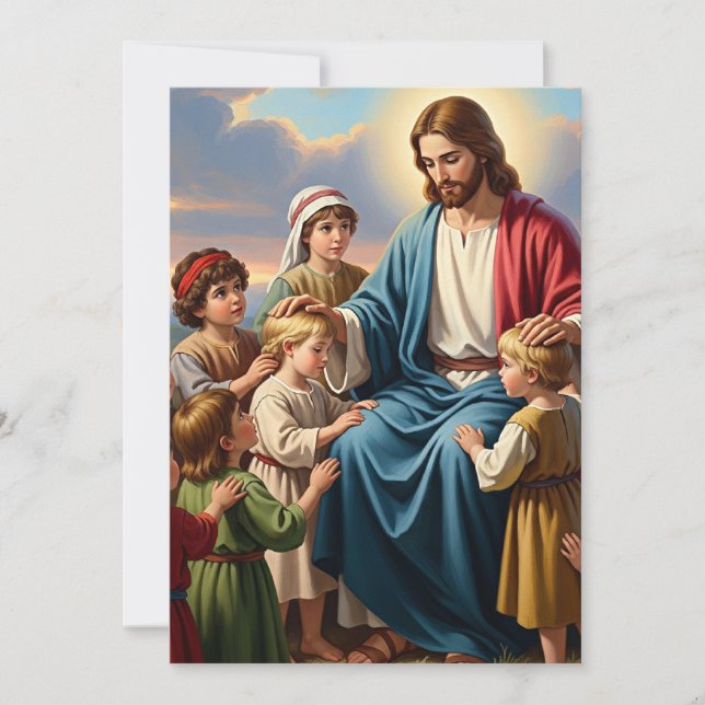 Jesus Surrounded by Children (Front)