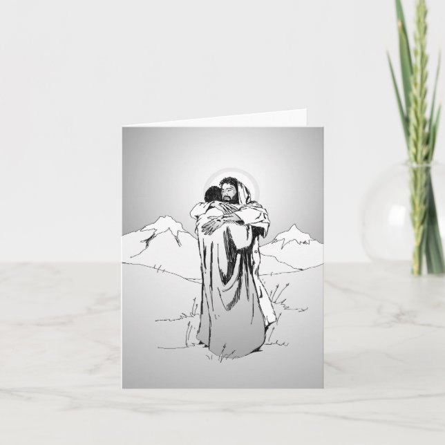 Jesus sympathy card (Front)