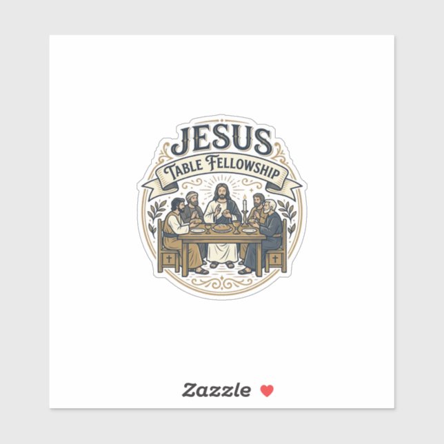 Jesus Table Fellowship Jesus Table Fellowship Chri (Sheet)