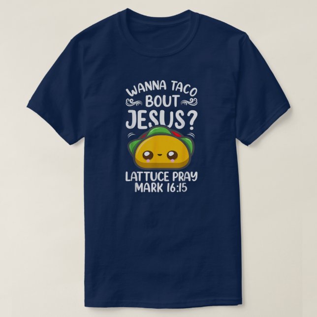 Jesus Taco Jesus And Tacos Cinco De Mayo Mens  T-Shirt (Design Front)