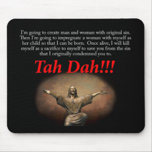 Jesus. Tah Dah!!! Mouse Pad