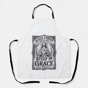Jesus Tea Lover Graphic Tee Christian Apron