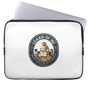 Jesus Teacher Assistant School Support Staff T-Shi Laptop Sleeve