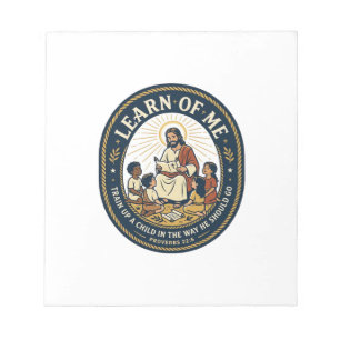 Jesus Teacher Assistant School Support Staff T-Shi Notepad
