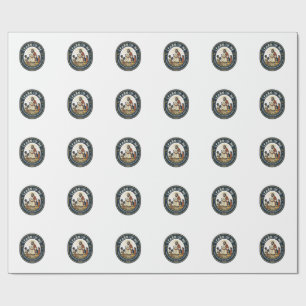 Jesus Teacher Assistant School Support Staff T-Shi Wrapping Paper