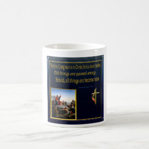 Jesus teaching multiple scripture coffee mug
