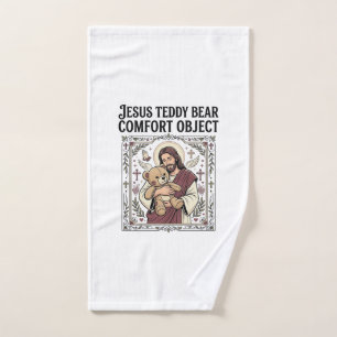 Jesus Teddy Bear Comfort Object Jesus Teddy Bear C Hand Towel