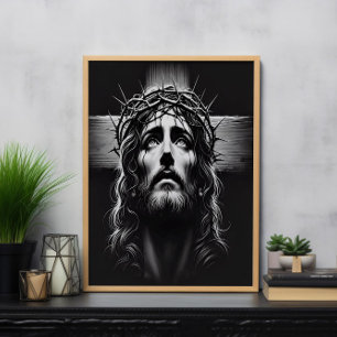 Jesus The Crucified Savior’s Final Moments Poster