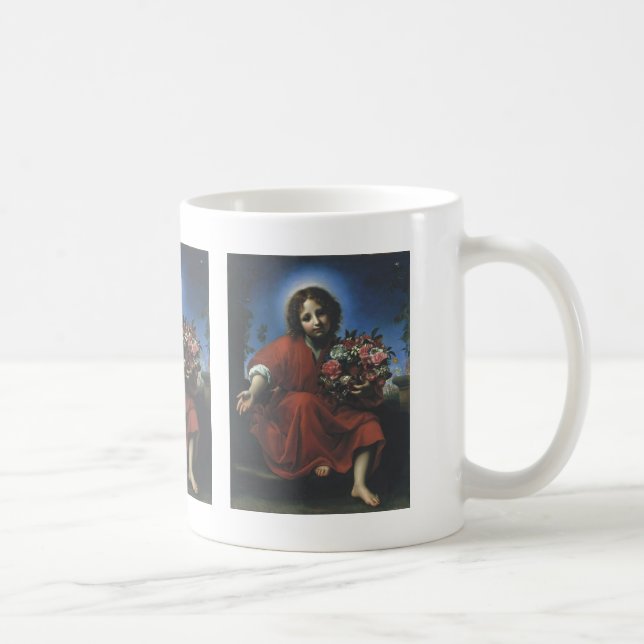 JESUS THE FLOWER CHILD COFFEE MUG (Right)