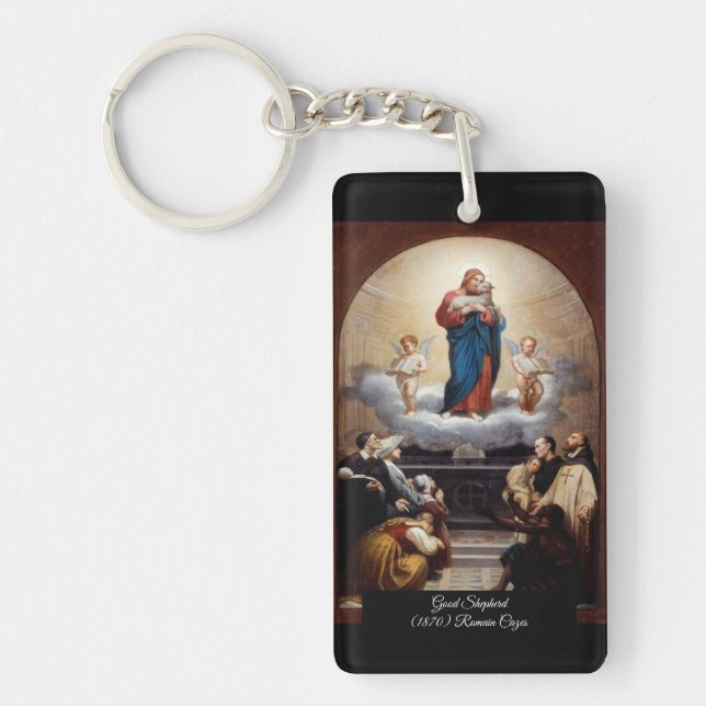 Jesus the Good Shepherd Key Ring (Front)