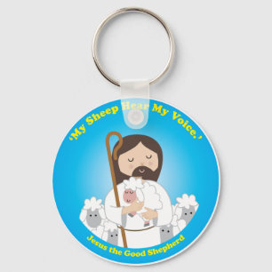 Jesus the Good Shepherd Key Ring