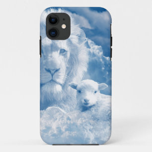 JESUS THE LAMB AND JESUS THE LION iPhone 11 CASE