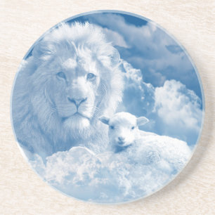 JESUS THE LAMB AND JESUS THE LION COASTER