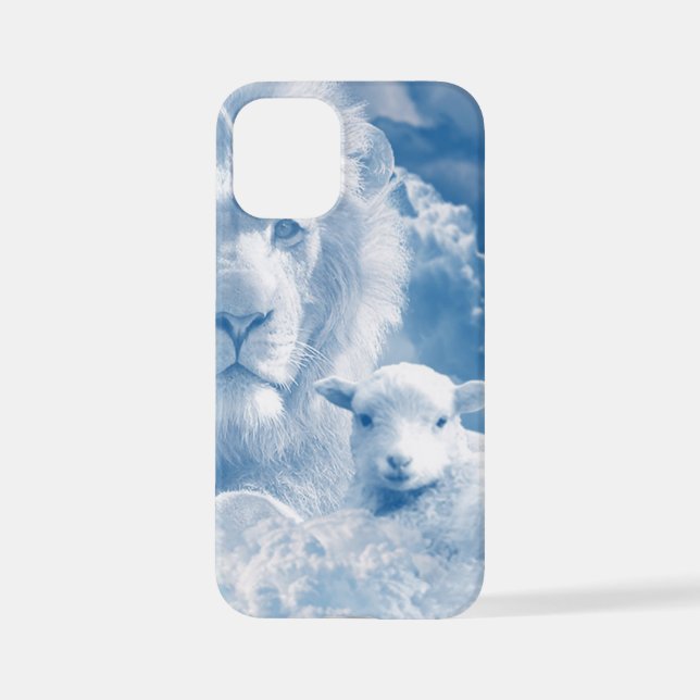 JESUS THE LAMB AND JESUS THE LION iPhone CASE (Back)