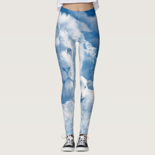 JESUS THE LAMB AND JESUS THE LION LEGGINGS