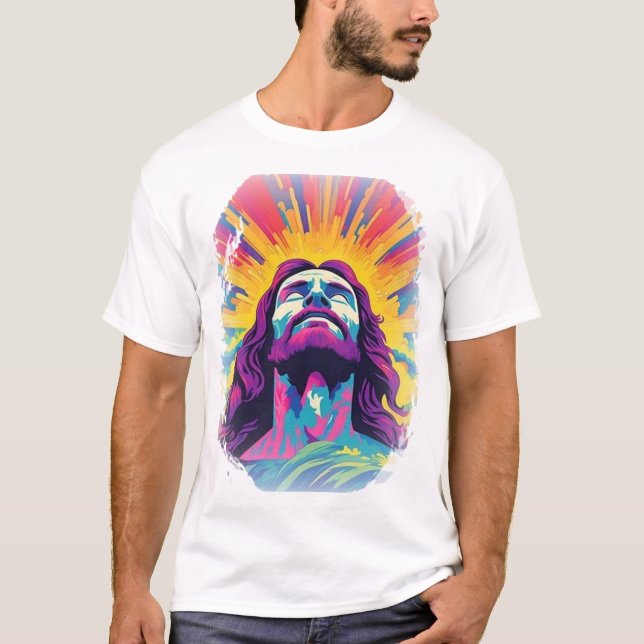 Jesus the Light of Life T-Shirt (Front)